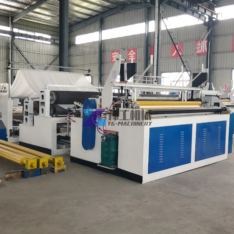 Automatic Small Business Toilet Paper Roll Making Machine for Toilet Paper Rewinding Machine