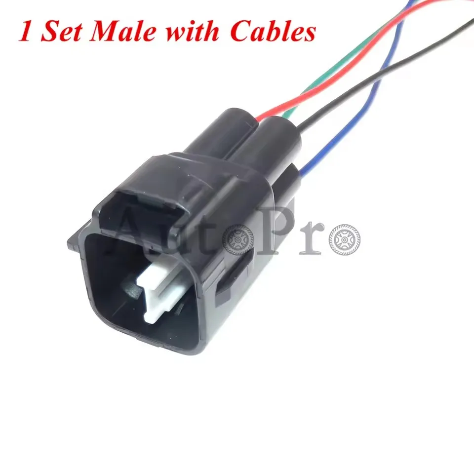1Set 4Pin 7282-7043-30 7283-7043-30 Assembly Auto Accessories Waterproof Plug MG641744-5 MG651747-5 Car Fan Wire Cable Sockets