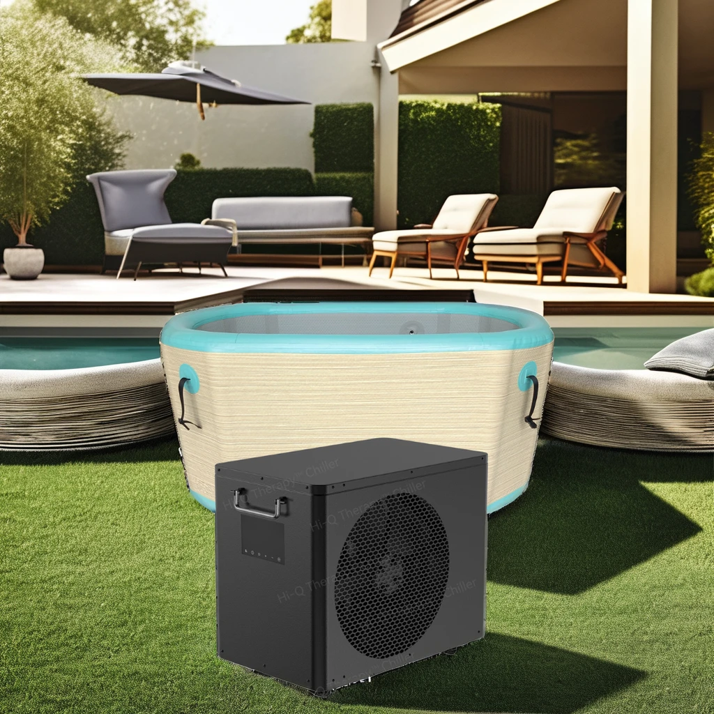 

STLFHi-Q Group 1HP R32 Refrigerant Ice Bath Cooling Machine for Gym Spa and Home Recovery Use