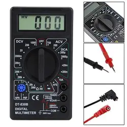 DT-830B Digital Multimeter Handheld Digital Display Multimeter Ammeter Voltmeter Electrical Instrument Measuring Tool Tester