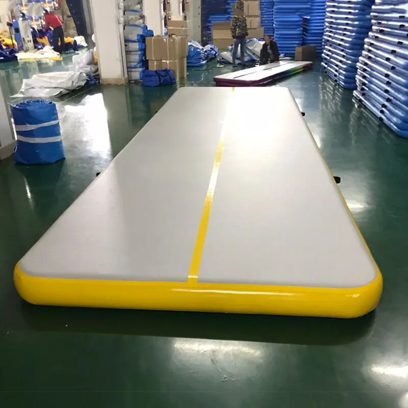 Gymnastik-Luftmatte, Tumble Track Tumbling Matte, aufblasbare Fußmatten, 4 x 2 m, aufblasbare Air Tumbling Matte, Gymnastik Tumble Track Air – Detail 2