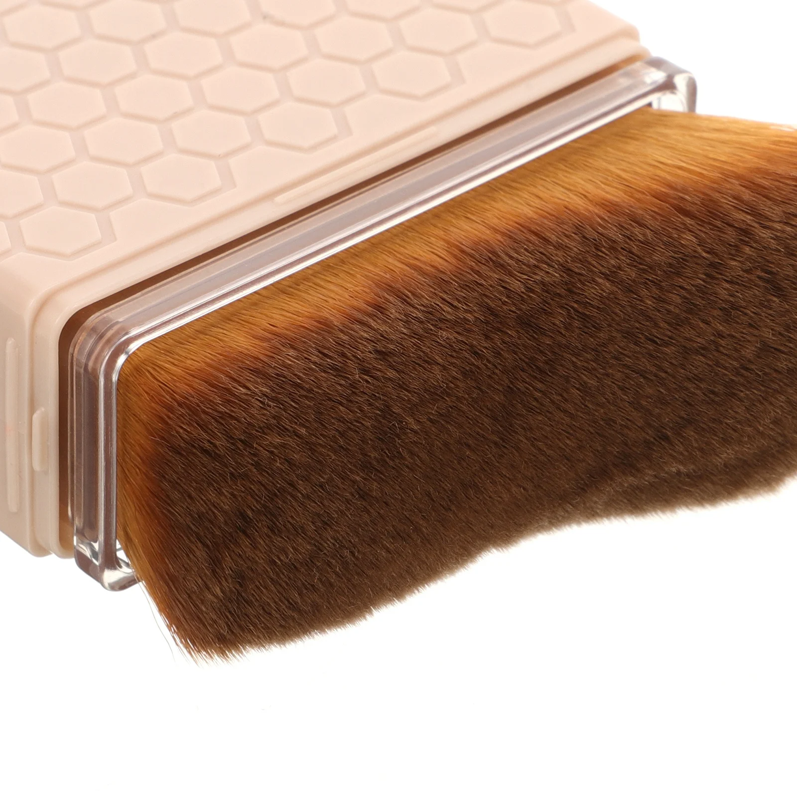Brosse de bronzage en forme de vague, applicateur auto-bronzant à poils souples pour le corps, le visage, fond de teint, poudre bronzante, Blush, outil de maquillage de voyage