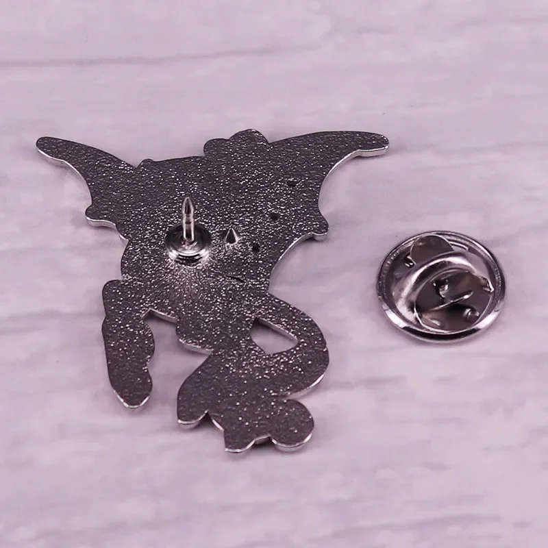 Wicked Pegasus Metal Enamel Pin Mythical Creature Badge