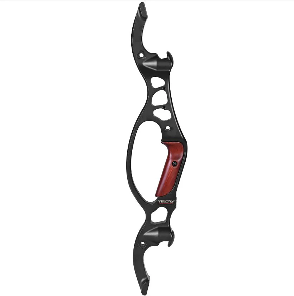 JUNGXING H2 Recurve Bow Riser F 21\'\'Aluminum Left Hand Hold The Handle Metal Material Riser for Hunting Bow