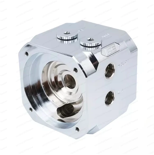 Water-Cooled Dual D5 Water Pump Serial Pump Cover – EVO Version Armor for High-Flow Cooling Systems