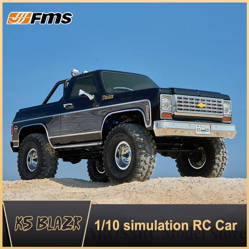 

New Fms 1/10 chevrolet K5 Fcx Series New Rc Remote Control Four-wheel Drive Off-road Variable Speed Electric Image Climbing Car