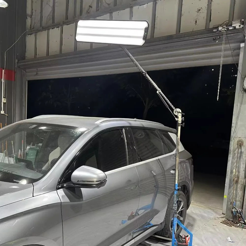 

PDR Paintless Dent Repair Leveling Lamp Stand, with a freely adjustable hydraulic shelf light