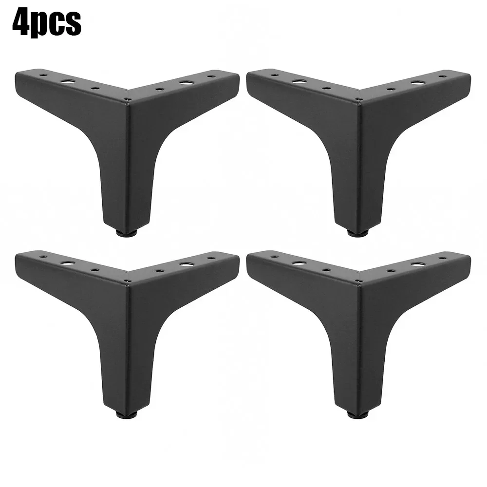 4Inch Height 10cm Furniture Sofa Legs Modern Metal Diamond Triangle Furniture Feet DIY Table Bed Chair Desk Cabinet Legs