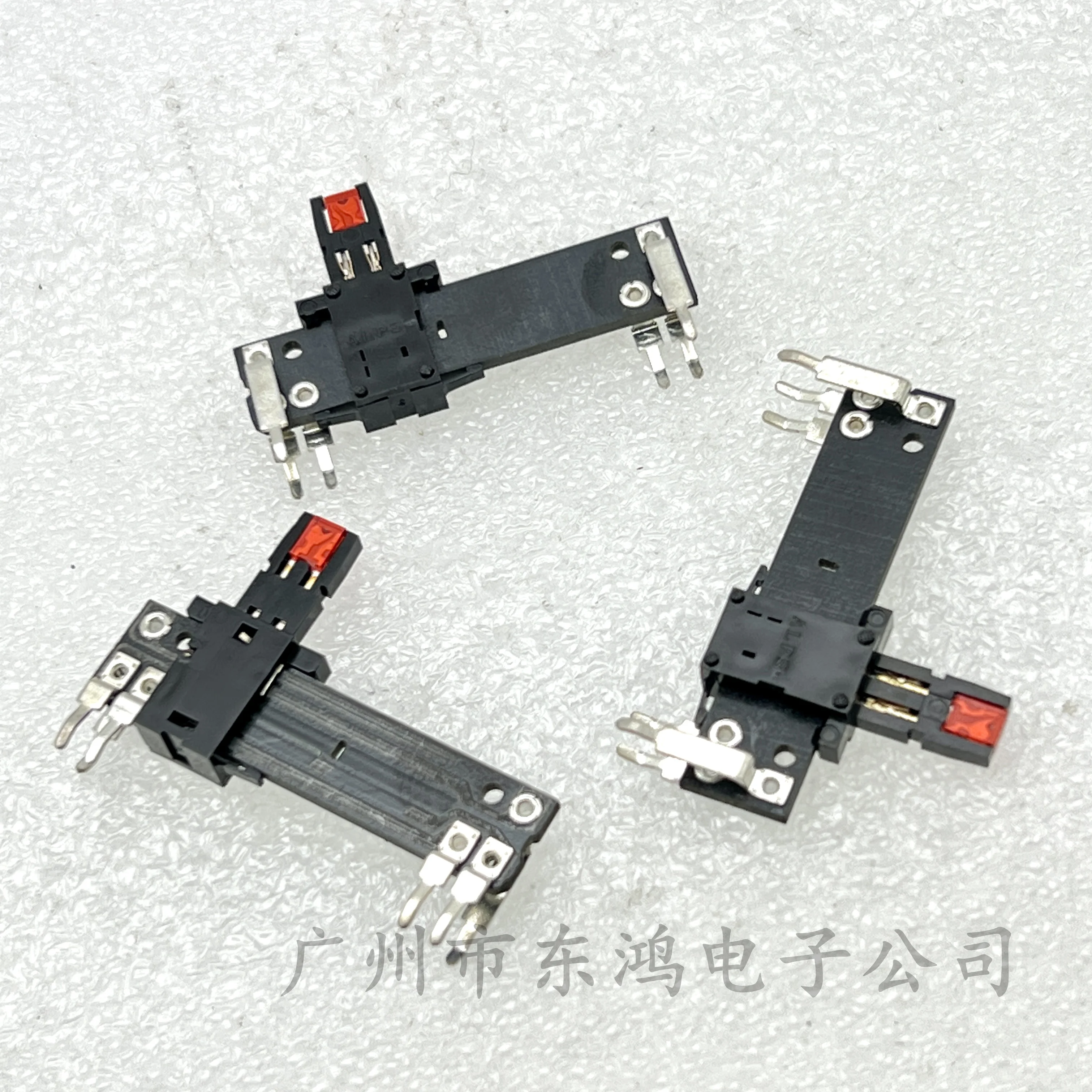 1 PCS ALPS 40mm straight slide slide potentiometer audio radio recorder recorder straight slide B100K with light