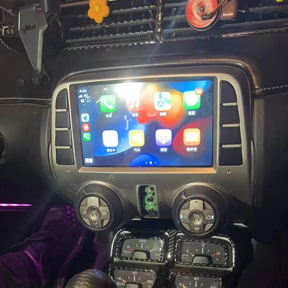 

7 "QLED Carplay Auto Android 12 8G + 256G автомобильный плеер GPS карта WIFI Bluetooth стерео радио навигация для Chevrolet Camaro 2010-2015