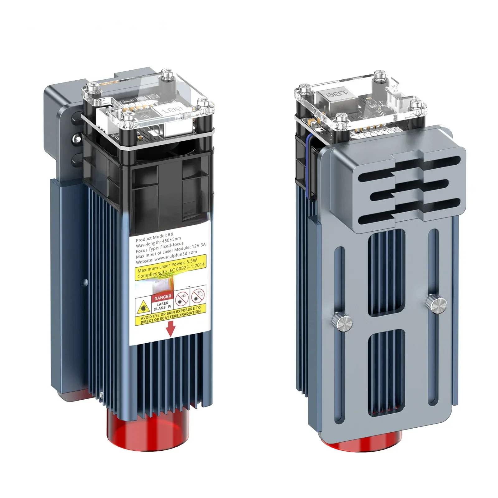 

Hot SalesS9 Small Laser Engraving Machine Spare Parts 90w Professional Effect Diode Head Laser Module