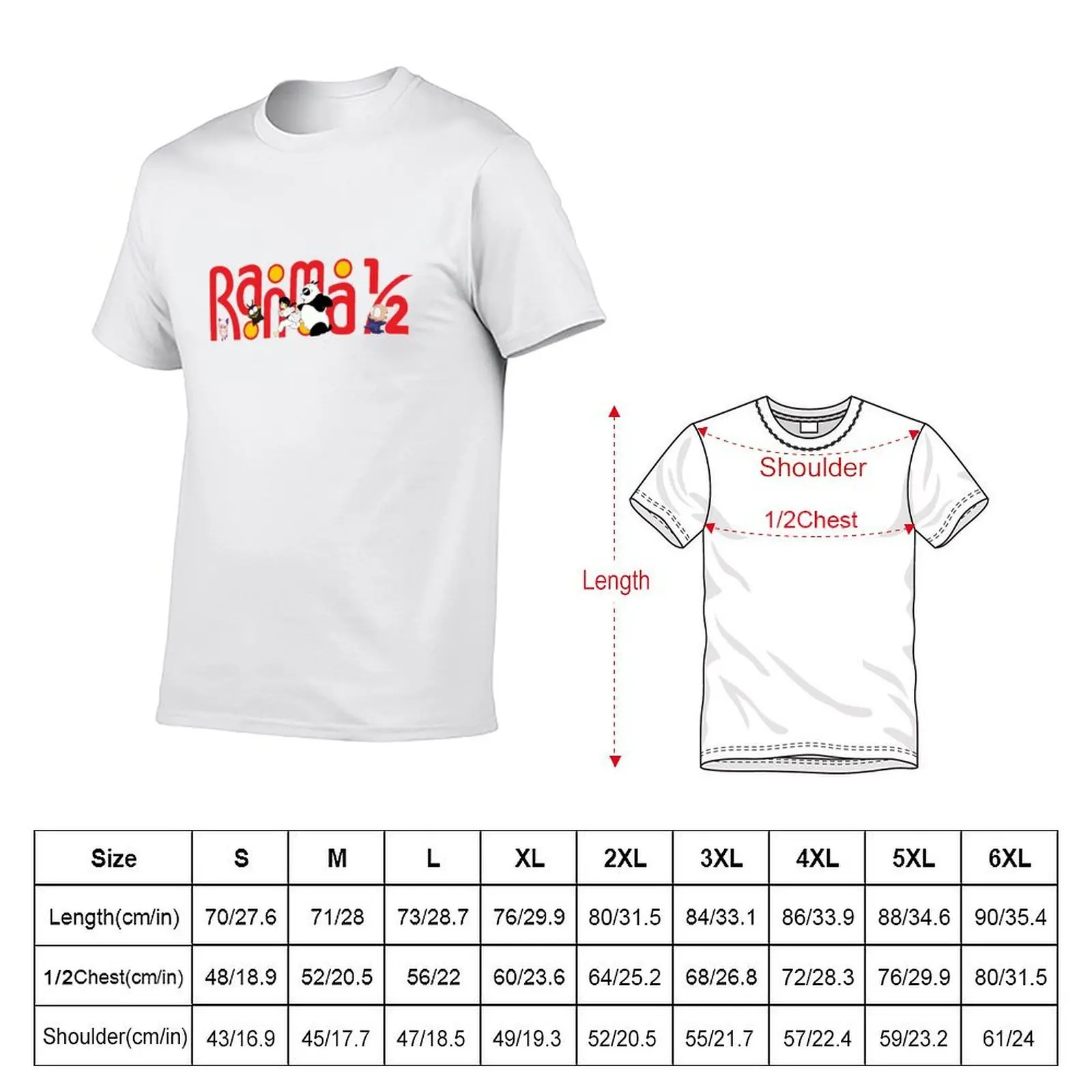 Ranma 1/2 Funny Logo (Yellow Backround) - ORIGINAL DRAWN by SillyFun.redbubble.com T-Shirt