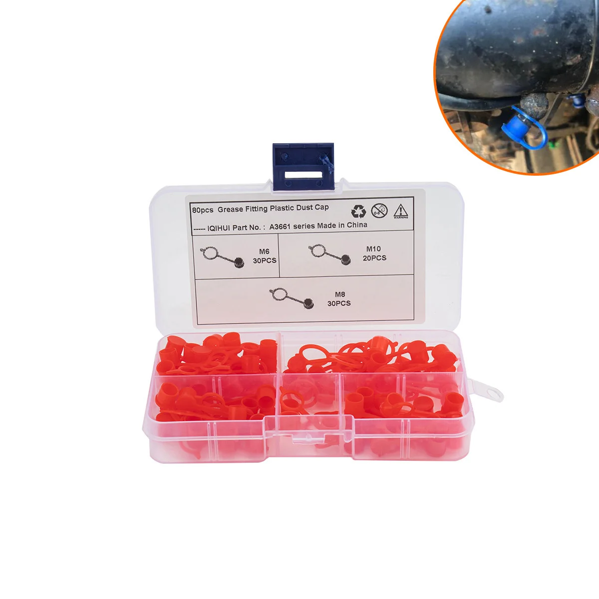 150Pcs M6/M8/M10 Br…