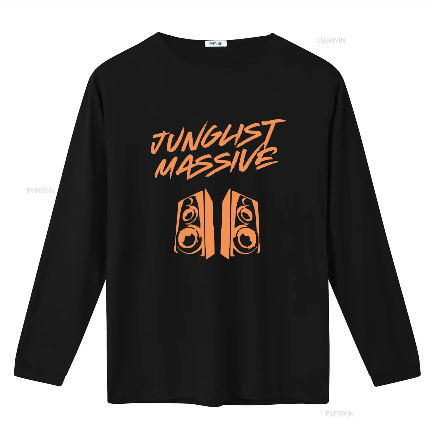 Junglist Massive Retro Drum And Bass UK Raver 90s Djs T Shirt vintage Washed homme Casual Breathable Comfortable streetwear