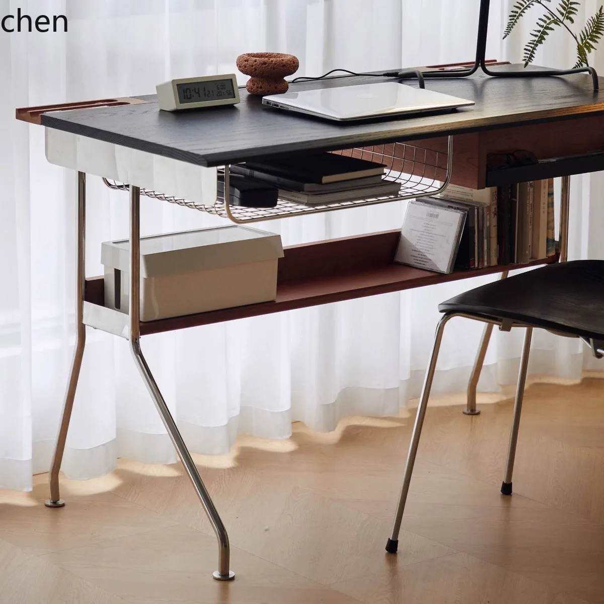 Hxl solid wood vintage study desk - perfect for home, reading, and office use