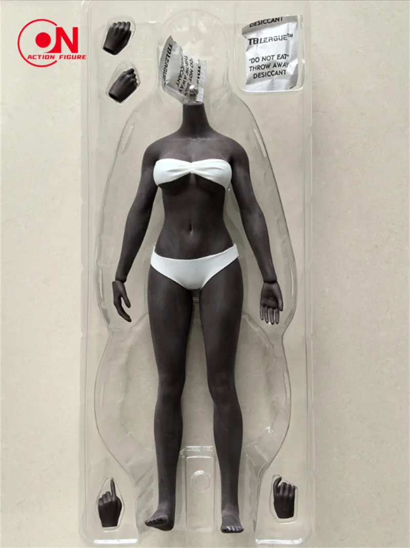 TBLeague 1/6 S29C S43B หญิง Dark-skinned Super ยืดหยุ่น Seamless Body TBL PH 12 "ทหารหญิง Action Figure ตุ๊กตา