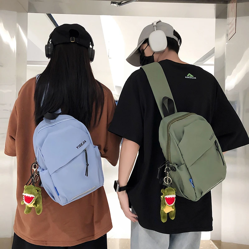 

Мужская сумка через плечо, маленький рюкзак, нагрудная сумка, женская сумка для велоспорта, спорта, походов, легкая сумка