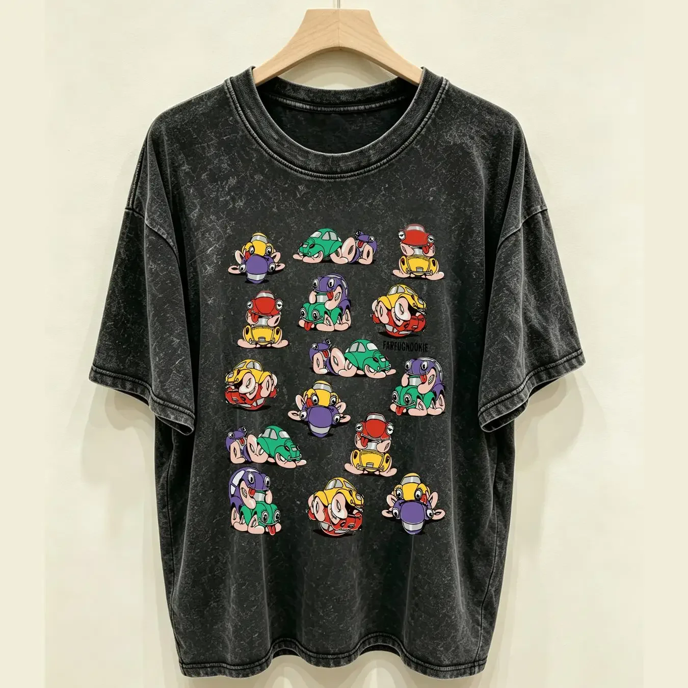 washed T Shirt Rare Vintage CARIBBEAN DREAM Farfugnookie Car Sex Positions 80s 90s XL vintage Washed Top For Everyday Wear