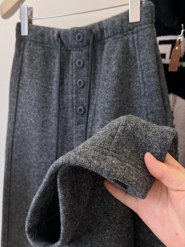 ディープアイ Fce-ライン ワイドレッグ カメレパンツ レディース 秋冬 カジュアル ストレートカットパンツ l ウエストゴム