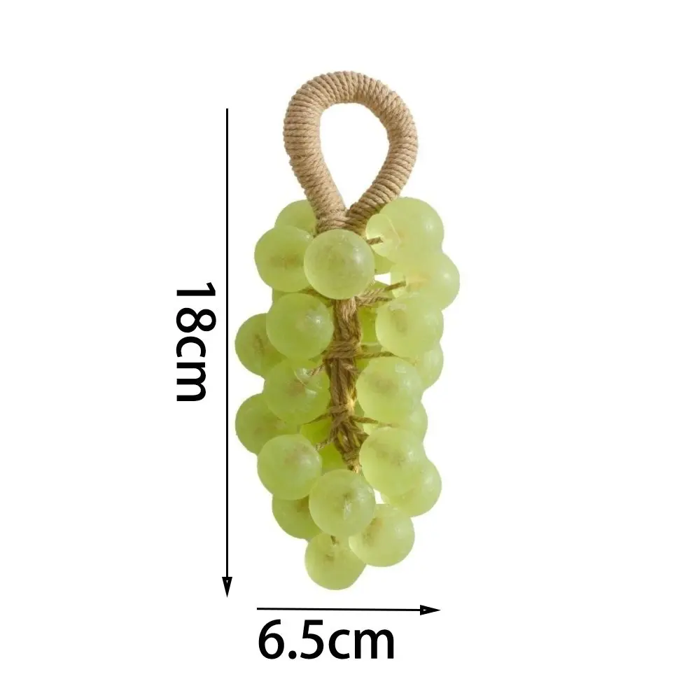 Nowe ręcznie robione mydło winogronowe na sznurku DIY Przezroczyste mydło winogronowe Całe pęczki mydła do rąk Mydło winogronowe