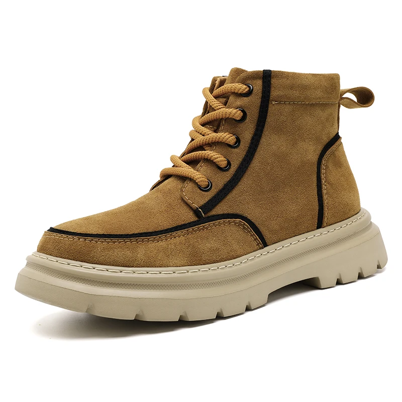 outdoor-men's-casual-leather-ankle-boots-solid-color-fashion-motorcycle-boots-classic-male-high-top-shoes-new-leisure-walk-botas