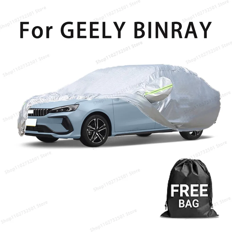 

Car cover For GEELY BINRAY Full cover Waterproof sun protection cover Scratch resistant cars accessories