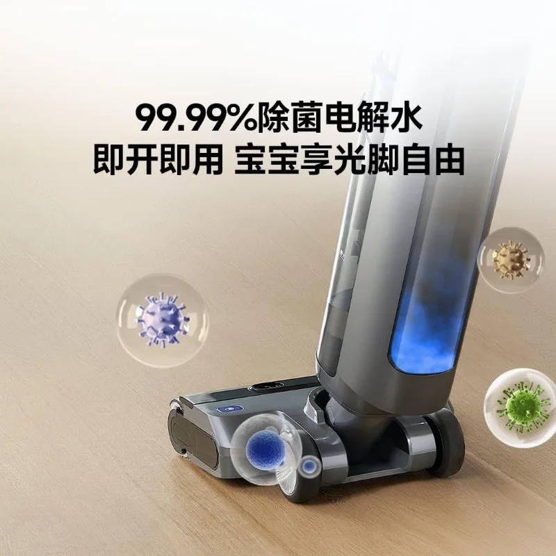 Smart Mop Robot Vacuum Cleaner 3 in 1 with High Temperature Sterilization Wireless Self Cleaning