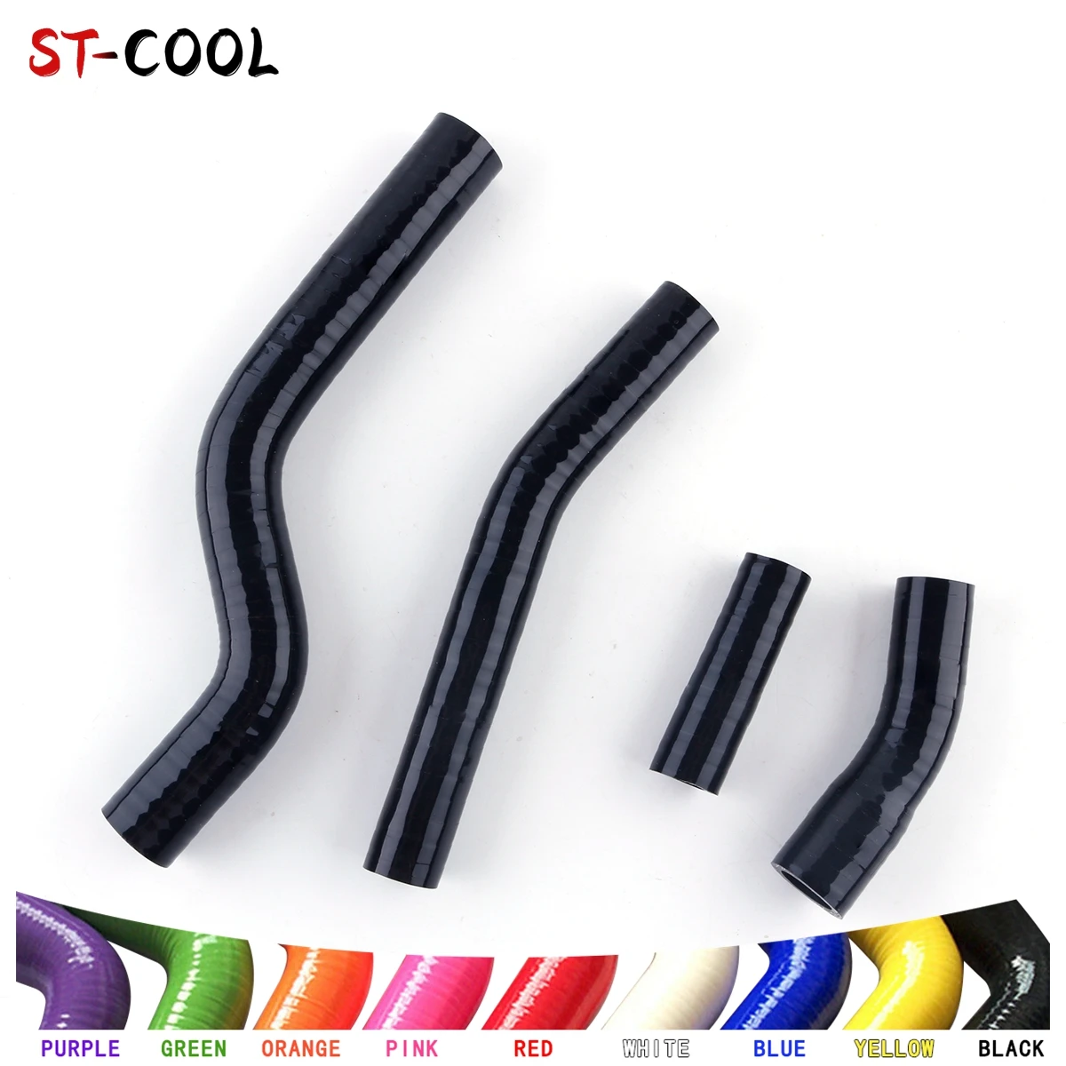 FOR 2006-2011 YAMAHA YZF 450 YZF450 2009 2008 2007 2010 / WRF 450 Radiator Hoses Kit Silicone Tubes Pipes 4Pcs 10 Colors