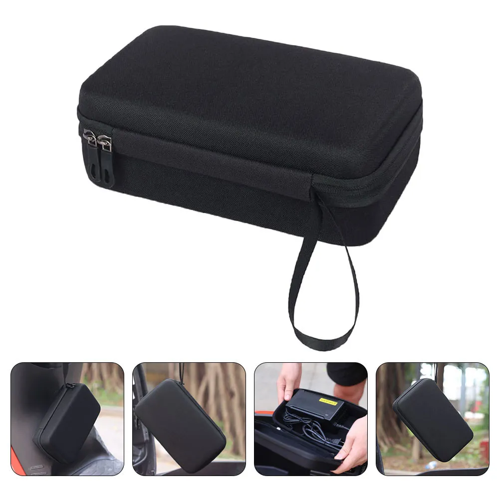 

Electric Vehicle Charger Organizer Bag Multifunctional Hanging Storage Pouch for Scooter Bicycle Charger Cable Gadget Outdoor