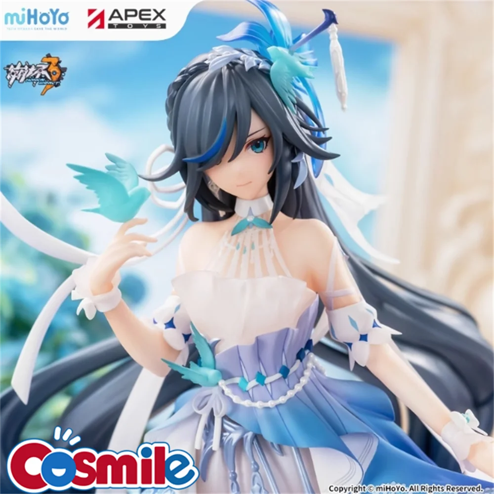 Cosmile Game Genshin Impact	 Official Fuka Qingniao's Court Ver. 1/7 Toy Acc Cute Anime Cosplay Props Gift handmade