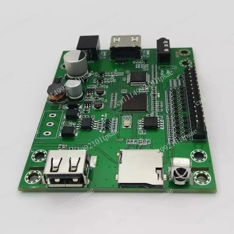 Video playback board suitable for MCU serial port control, supporting 1080P high-definition decoding