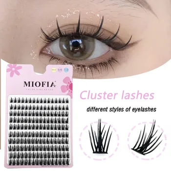 10 row anime lashes Cosplay lash natural wispy Natural Mink Eyelashes 3D individual manga eyelash clusters Makeup tools 10 row anime lashes Cosplay lash natural wispy Natural Mink Eyelashes 3D individual manga eyelash clusters Makeup tools