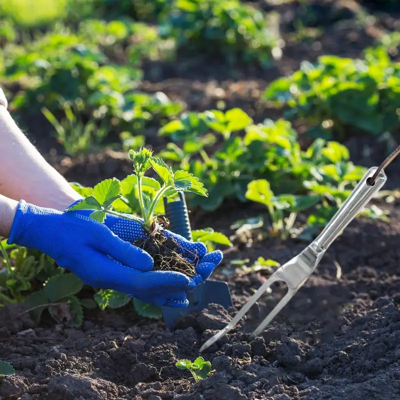 Indoor Plants Potting Tools Heavy Duty Spade Shovel Rake Garden Spades Garden Planting Tool Ergonomic Design For Indoor Outdoor