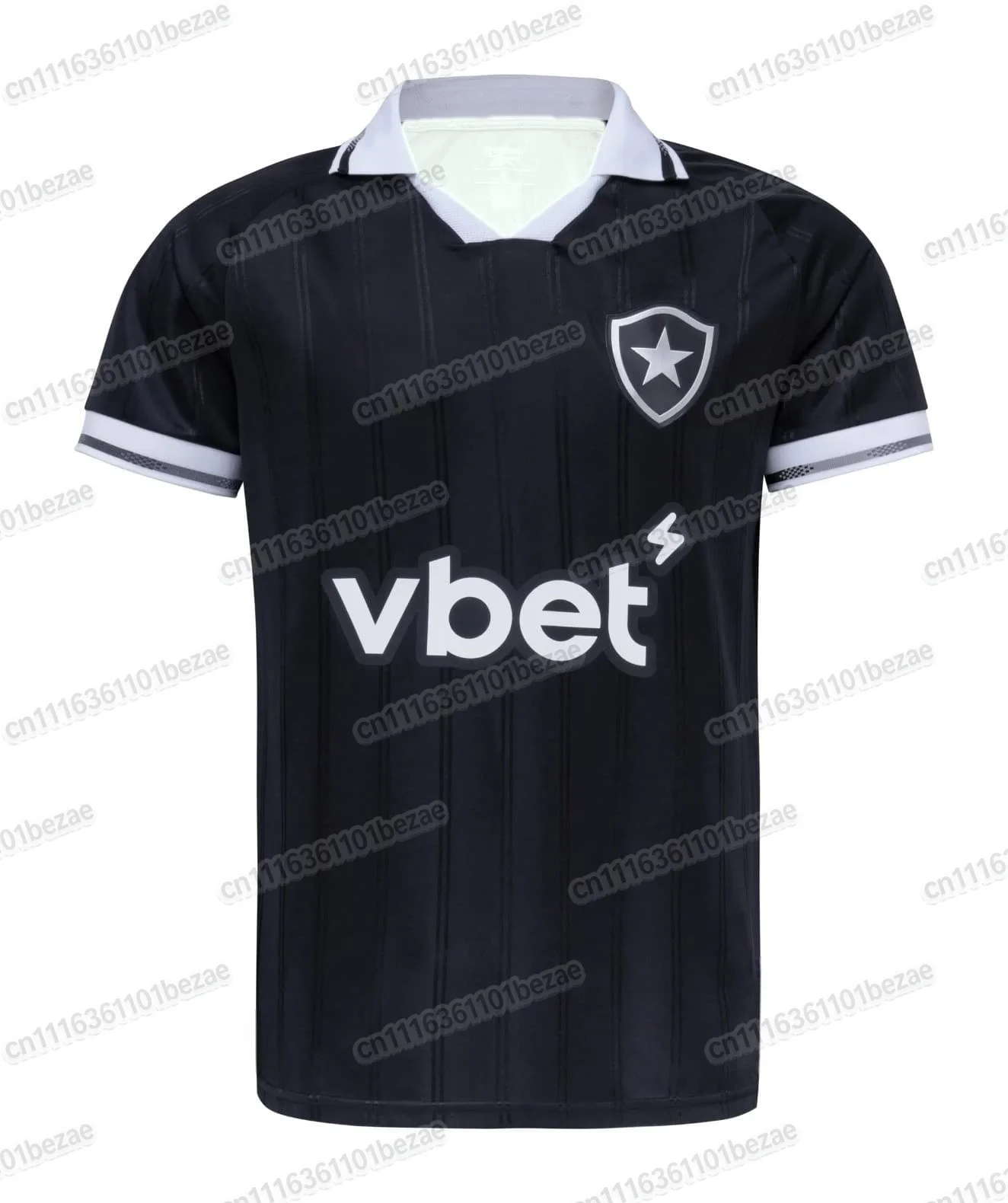 26-27 Atmungsaktives, schnelltrocknendes, bedrucktes Botafogo-Heimfußballtrikot für Erwachsene, Herren, Damen, Sport, drittes Fußballtrikot, passend für die ganze Familie – Detail 7