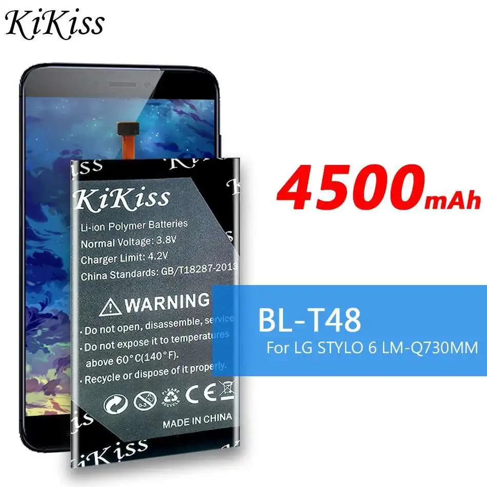 

For LG Stylo 6 LM-Q730MM 4500mAh High Compatibility Mobile Phone Battery BL-T48