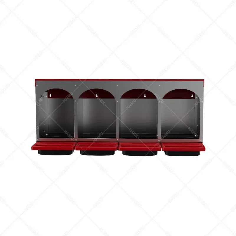 High-quality  Competitively Priced Modern 4 Holes Nest Box Egg-laying Cages Wall  Coop Chicken Nesting Boxes