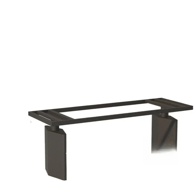 

Marble dining table tripod stainless steel, table leg bracket rock slab large plate tea table