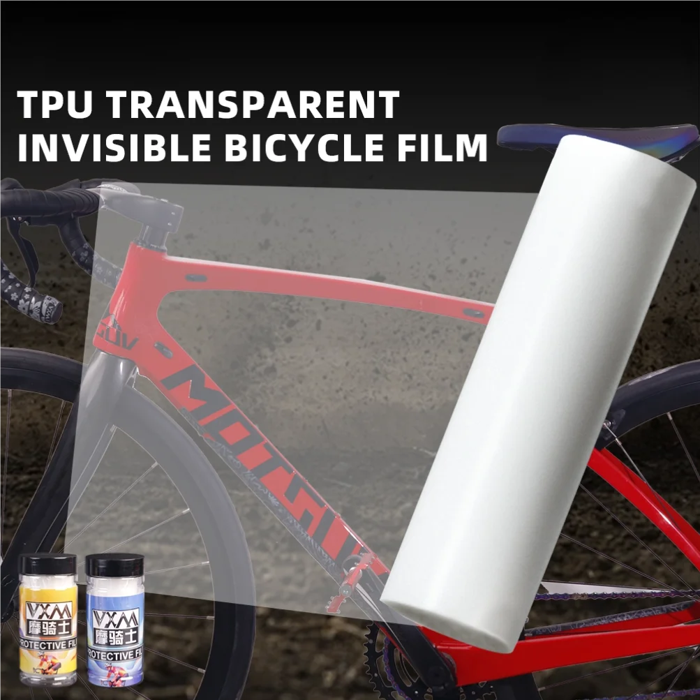 

Защитная пленка для велосипеда, универсальная защитная пленка для шоссейного велосипеда MTB, ТПУ, рама велосипеда, устойчивая к царапинам защита для велосипеда