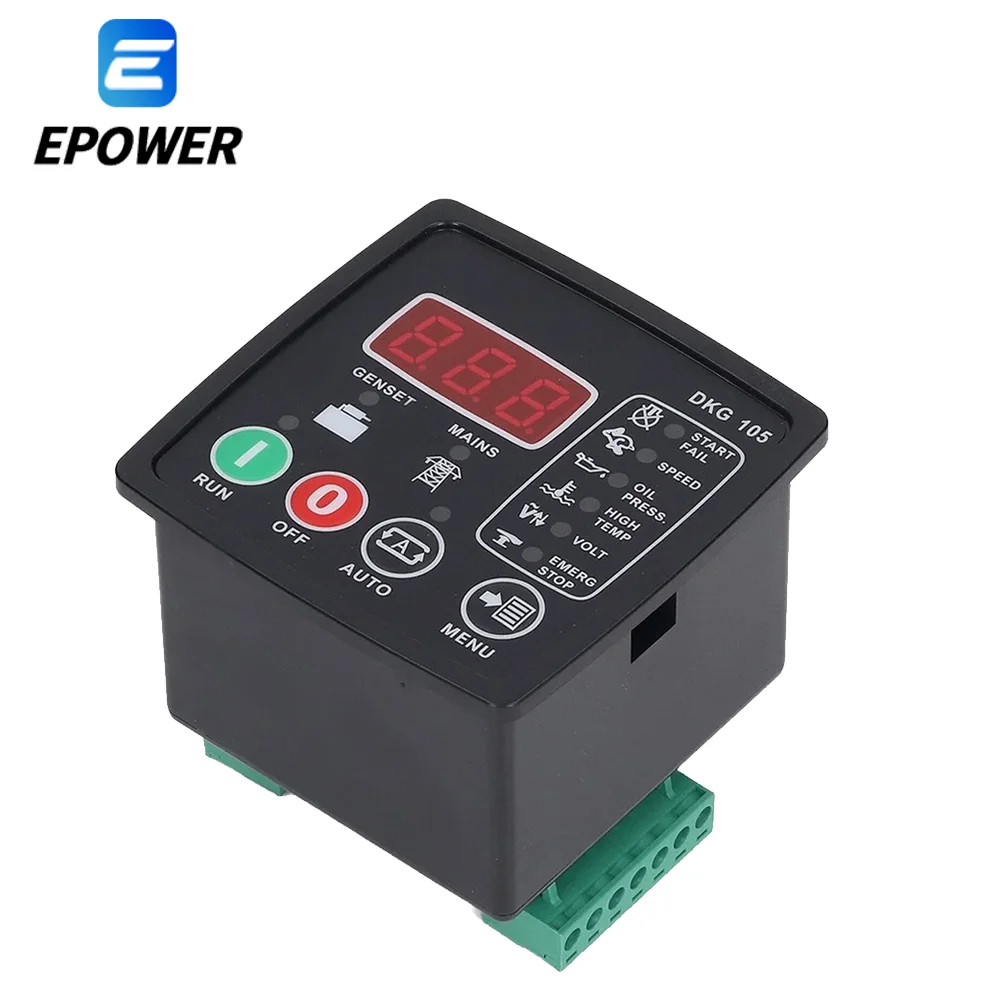 

DKG105 Generator Engine Controller Auto Start Stop Diesel Engine Controller Module Panel for Diesel Engine Generator