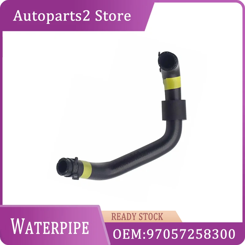 

97057258300 1Piece Warm Heating Water Hose For Porsche Cayenne Panamera 970 Radiator Hose Auto Parts