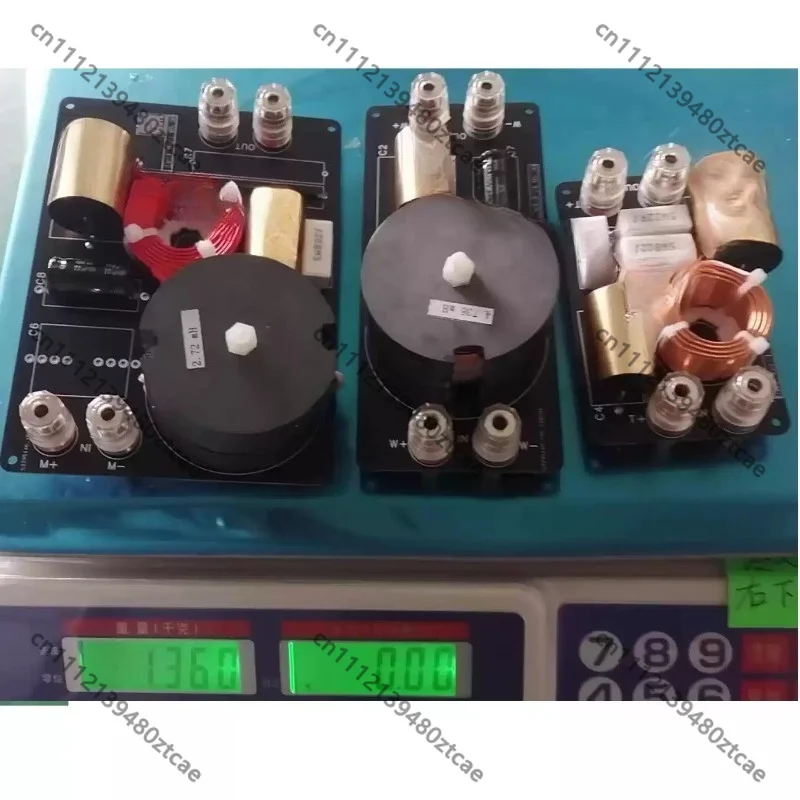 Custom 3-Way Crossover Custom Service, Independent Single Boards for Bass, Bi-AMP Compatible DIY Audio Frequency Divider