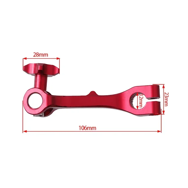 

Motorcycle Universal CNC Aluminum Rear Brake Arm Lever For Motorbike Scooter Pit Dirt Bike ATV Universal Modification Parts