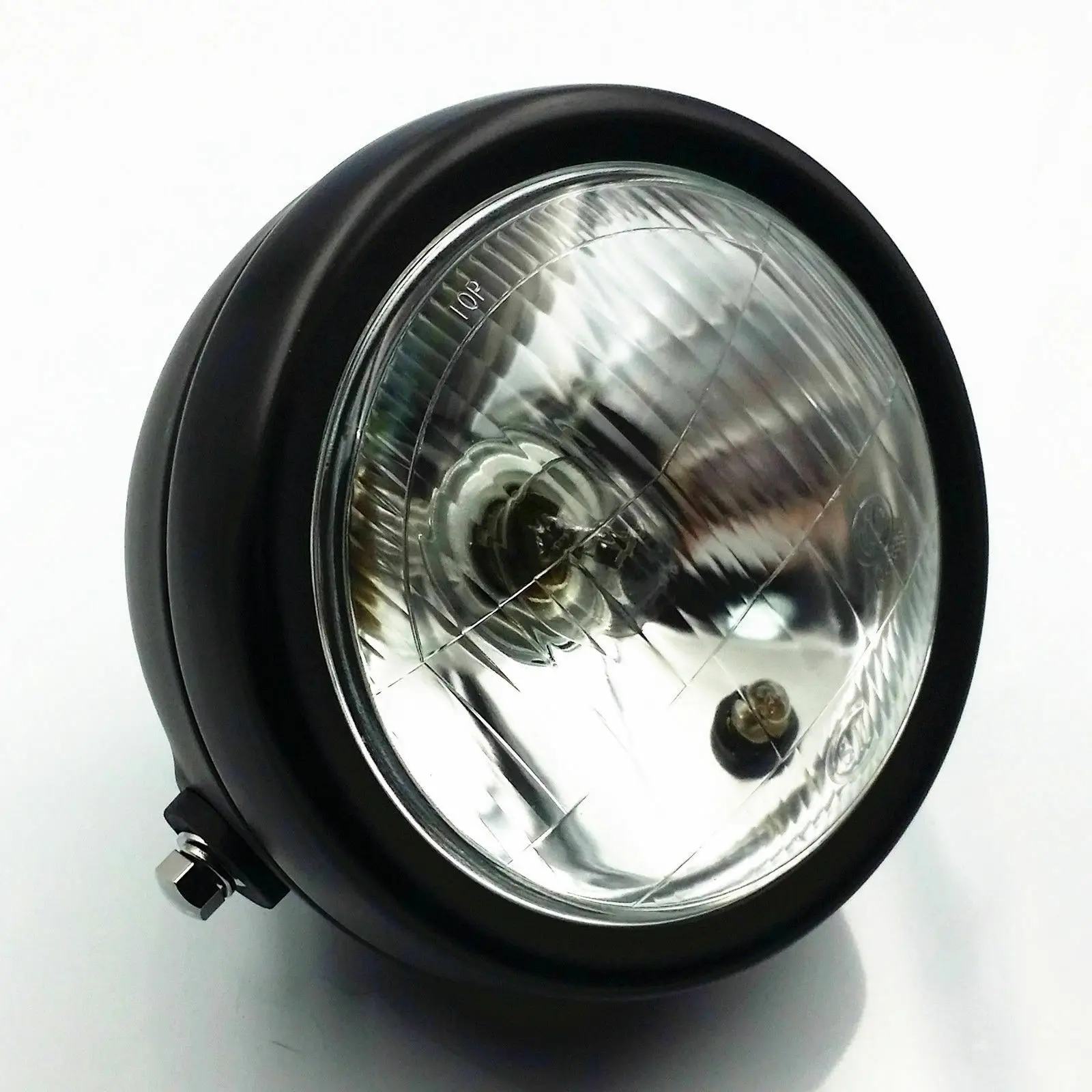 Universal 12V 35W Motorcycle Round Headlight Halogen Bulb Head Lamp Illumination Indicator Motorcycle Light Assembly