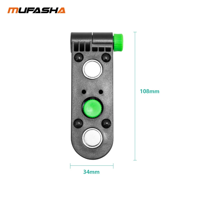 Imagem -04 - Mufasha-suporte Nivelado Magnético Dobrável Magnetismo Forte para Armazenamento Conveniente