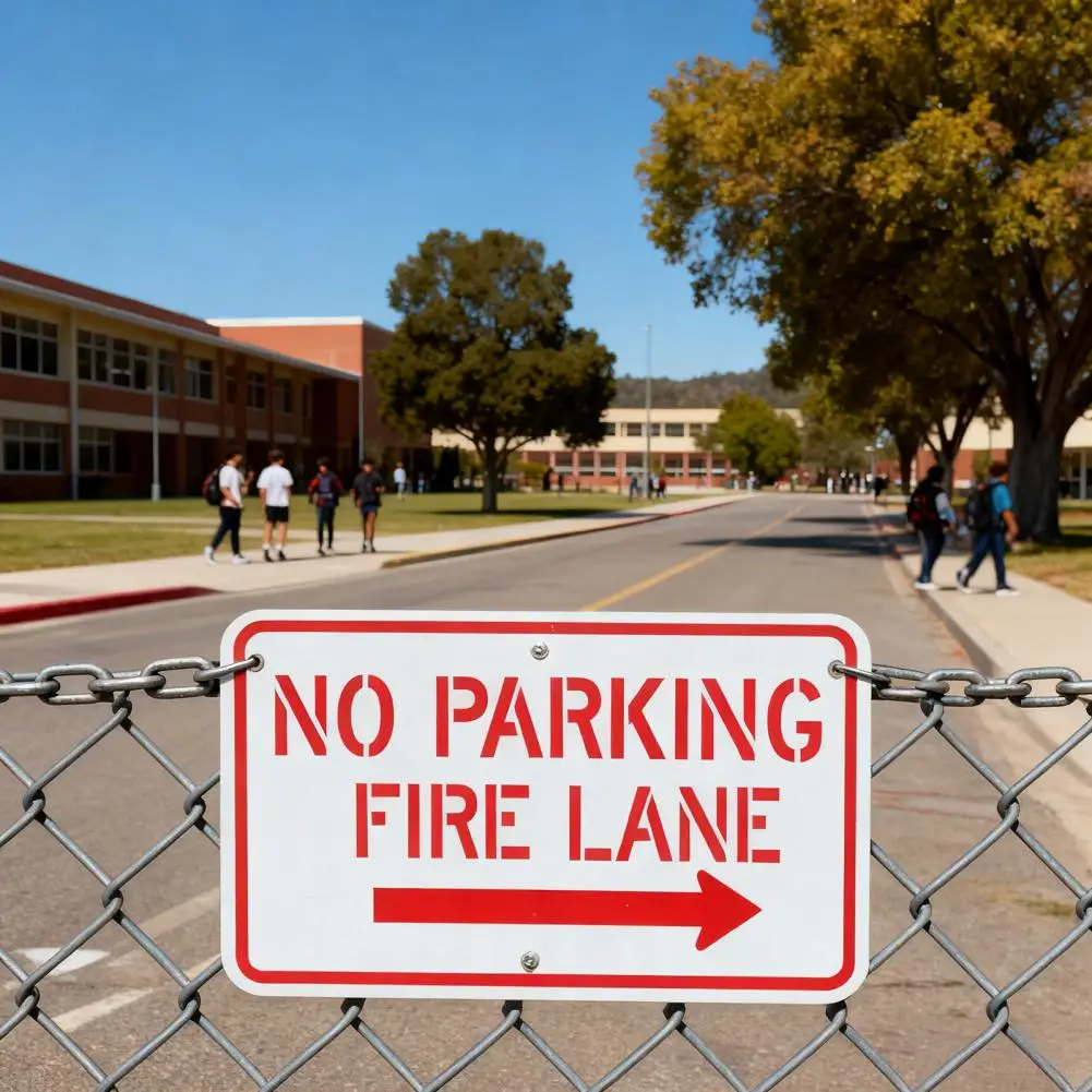 Flexible Silicone Stencil Portable Parking Sign Template No Parking Lane Stencil Kit Reusable Silicone Spray Painting Template