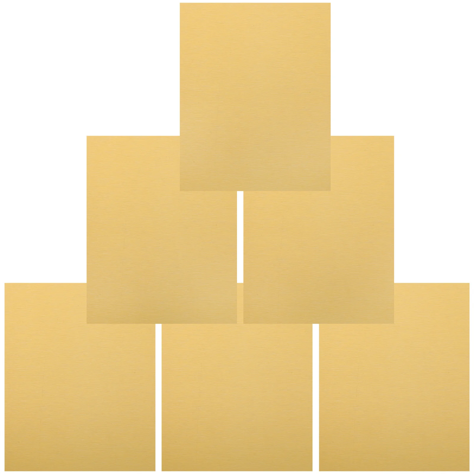 

6Pcs Sublimation Aluminum Metal Sign Blanks Durable Sublimation Sheets for Photo Crafting Personalized Frames Home Office Party