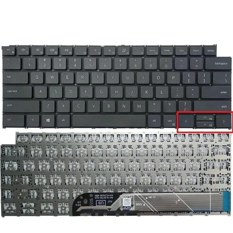 

US Laptop Keyboard for DELL Latitude 3420 3430 3320 3330 P144G P144G001