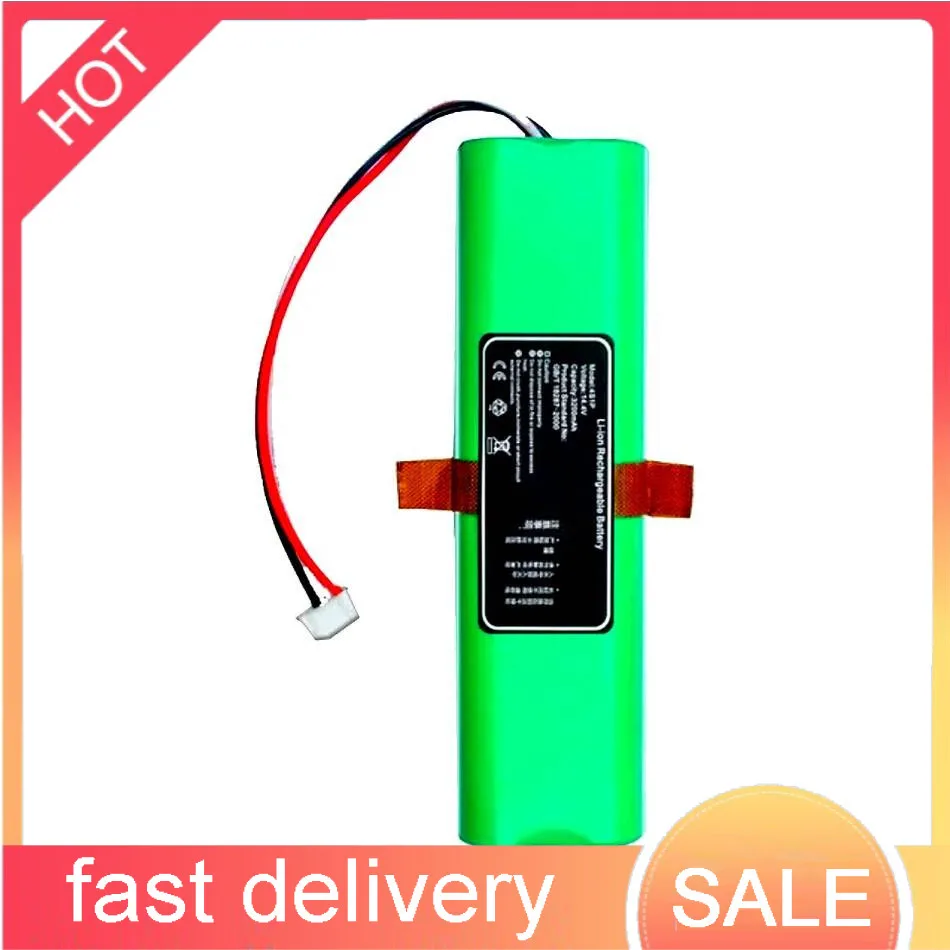 

For Ecovacs Deebot Ozmo 900 901 905 920 930 937 DG36 DG70 DG3G 3400Mah Robotic Vacuum Cleaner Battery Reliable Power