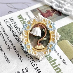 Lily Of The Valley Sealing Wax Stamp Head Multi-Layer Special-Shaped 3d Relief Envelope Invitation Decoration Children DIY Toy