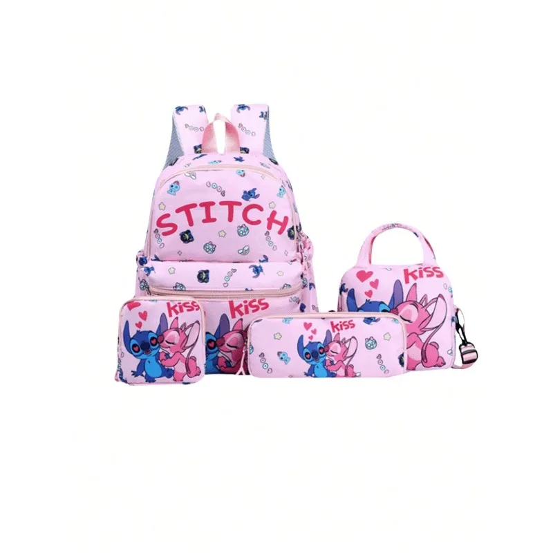 

Сумка-карандаш Miniso с 3D-печатью, рюкзак, сумка через плечо, детская сумка для периферийных устройств с анимацией звездного неба.